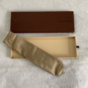 LOUIS VUITTON silk tie